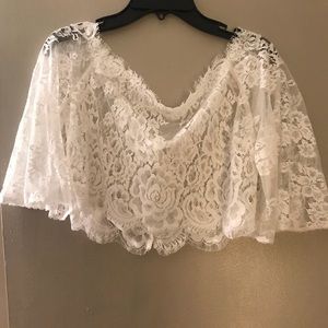 BHLDN bridal top
